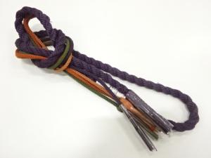 未使用品　正絹　手組帯締め